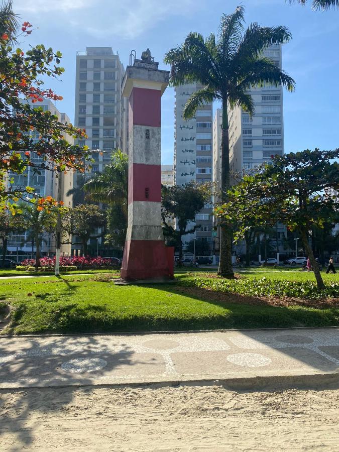 Apartamento Agradavel Em Santos Na Rua Da Praia. Eksteriør bilde